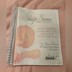 Sleep Sense Program by Dana Obelman spiral bound book